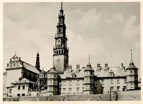 AK / Ansichtskarte  Czestochowa_Tschenstochau_PL Klasztor na Jasnej Gorze