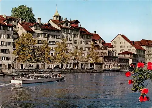 AK / Ansichtskarte  Zuerich__ZH An der Limmat Schipfe