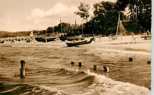 AK / Ansichtskarte  Koelpinsee_Loddin_Usedom Strand