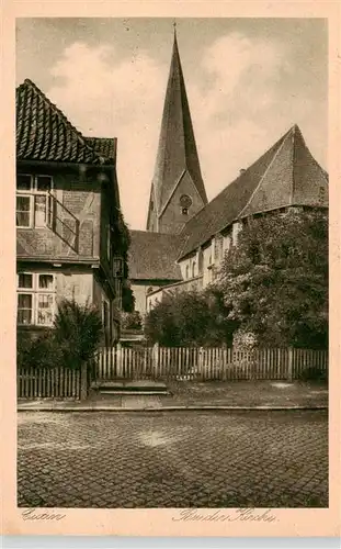 AK / Ansichtskarte  Eutin Bei der Kirche