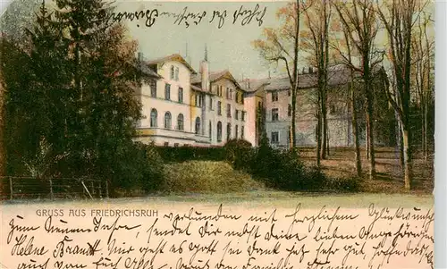 AK / Ansichtskarte  Friedrichsruh_Aumuehle Schloss