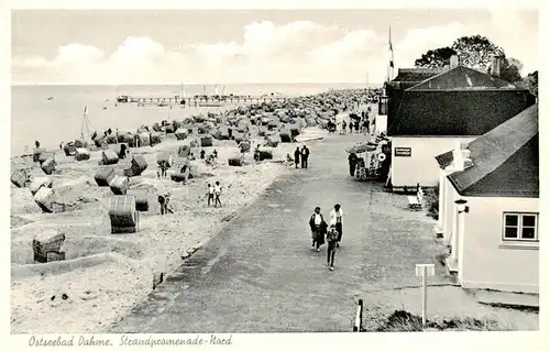 AK / Ansichtskarte 73909779 Dahme__Ostseebad_Holstein Strandpromenade Nord