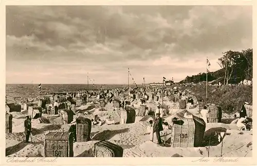 AK / Ansichtskarte  Graal-Mueritz_Ostseebad Strandpartie 