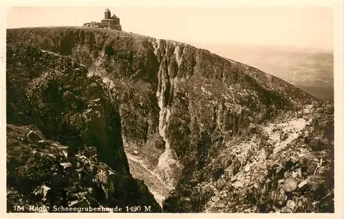 AK / Ansichtskarte  Riesengebirge_Schlesischer_Teil Schneegrubenbaude