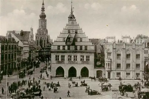 AK / Ansichtskarte  Greifswald Rathaus