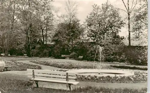 AK / Ansichtskarte  Gehren_Langewiesen Im Stadtpark