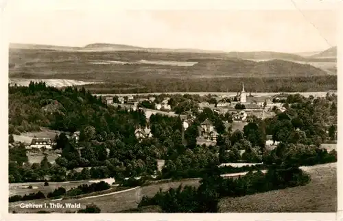 AK / Ansichtskarte  Gehren_Langewiesen Panorama