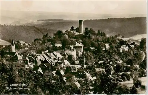 AK / Ansichtskarte  Lobenstein_Bad Blick vom Geheeg