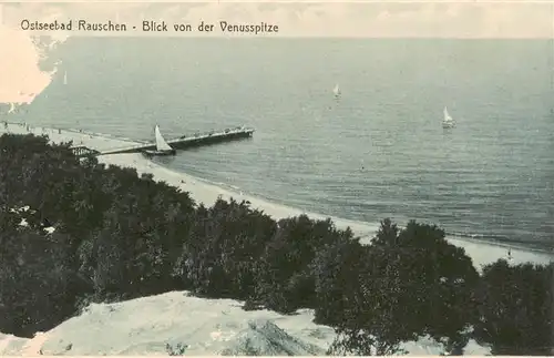 AK / Ansichtskarte 73909855 Rauschen_Ostseebad_Kaliningrad_Swetlogorsk_RU Blick von der Venusspitze