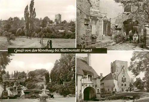 AK / Ansichtskarte  Ballenstedt Roseburg des DKB Ballenstedt Details