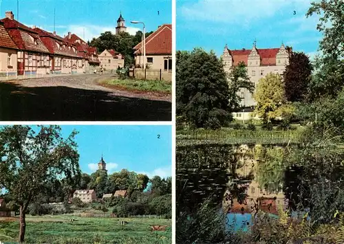 AK / Ansichtskarte  Boitzenburg Boitzenburger Strasse Teilansicht Schlossblick