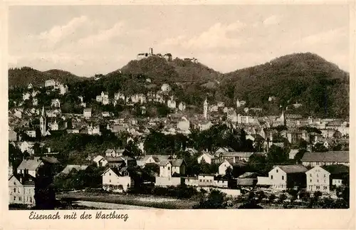 AK / Ansichtskarte 73909890 Eisenach mit der Wartburg