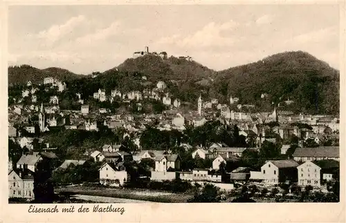 AK / Ansichtskarte  Eisenach mit der Wartburg