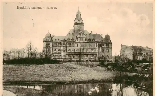 AK / Ansichtskarte  Recklinghausen__Westfalen Rathaus