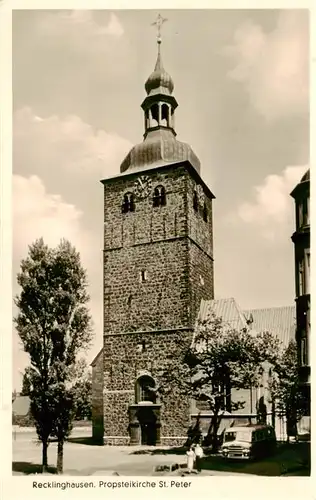 AK / Ansichtskarte  Recklinghausen__Westfalen Propsteikirche St Peter