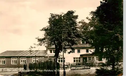 AK / Ansichtskarte  Ober-Holzhau_Rechenberg-Bienenmuehle_Erzgebirge Gaststaette Fischerbaude