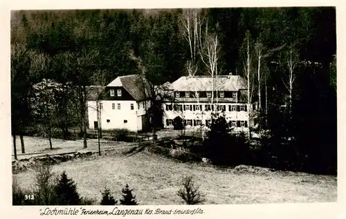 AK / Ansichtskarte 73909927 Lochmuehle_Saechsische_Schweiz Ferienheim Langenau