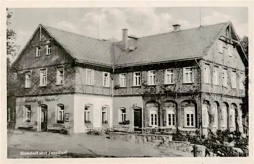 AK / Ansichtskarte  Jonsdorf_Saechsische_Schweiz Gondelfahrt