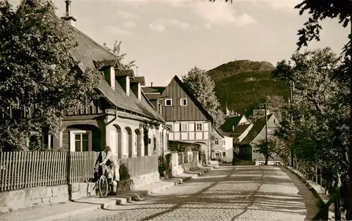 AK / Ansichtskarte  Waltersdorf_Zittau Strassenpartie