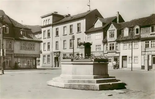 AK / Ansichtskarte  Bad_Blankenburg Marktplatz Brunnen