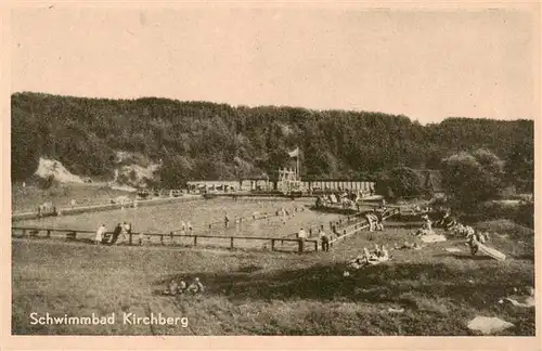 AK / Ansichtskarte  Kirchberg_Hunsrueck Schwimmbad