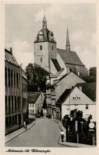 AK / Ansichtskarte  Mittweida Weberstrasse