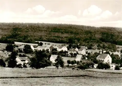 AK / Ansichtskarte  Hesselbach_Odenwald Gasthaus Pension Drei Lilien Panorama