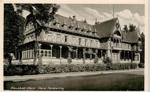 AK / Ansichtskarte  Alexisbad_Harz Hotel Foersterling