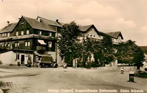 AK / Ansichtskarte  Rathewalde Mittags-Gasthof Sommerfrische