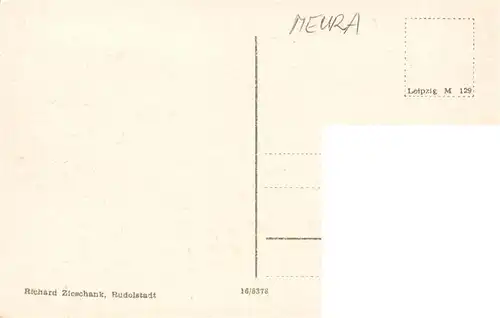 AK / Ansichtskarte  Meura Ortsansicht vom Waldrand aus Sommerfrische