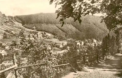 AK / Ansichtskarte  Manebach Panorama Luftkurort Blick von Helenchens Ruh