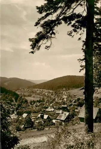 AK / Ansichtskarte  Manebach Panorama Luftkurort im Thueringer Wald