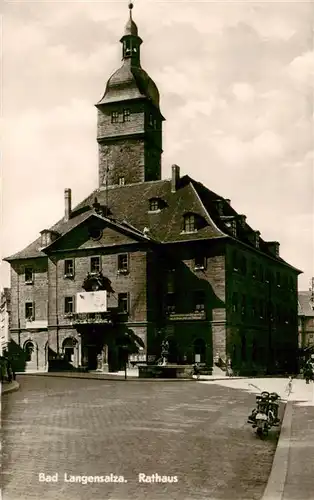 AK / Ansichtskarte 73910118 Bad_Langensalza Rathaus