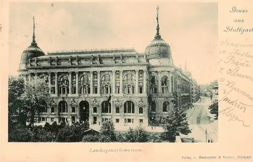 AK / Ansichtskarte  Stuttgart Landesgewerbemuseum