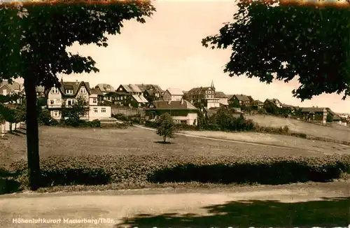 AK / Ansichtskarte 73910139 Masserberg Panorama Hoehenluftkurort im Thueringer Wald