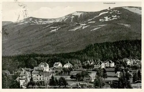 AK / Ansichtskarte 73910156 Schreiberhau_Szklarska_Poreba_Riesengebirge_PL Panorama Mariental mit Hochgebirge Schneegrubenbaude