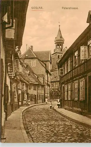 AK / Ansichtskarte 73910179 Goslar Peterstrasse Altstadt