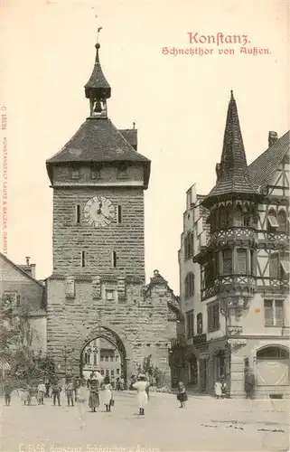 AK / Ansichtskarte  Konstanz_Bodensee Schnetztor