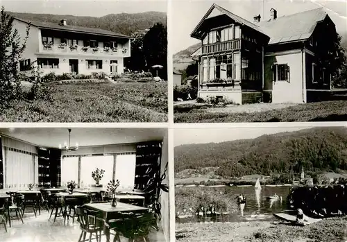 AK / Ansichtskarte  Bodensdorf_Ossiacher_See_AT Strandpension Pirker Gaststube Seepartie