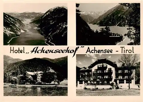 AK / Ansichtskarte 73910240 Achensee_Tirol_AT Hotel Achenseehof Panorama