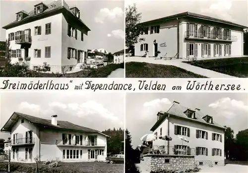 AK / Ansichtskarte  Velden__Woerthersee_AT Dreimaederlhaus mit Dependance