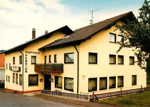 AK / Ansichtskarte 73910248 Hesselbach_Odenwald Gasthaus Pension Drei Lilien