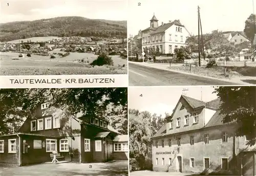 AK / Ansichtskarte  Bautzen Tautewalde Panorama Ortspartien