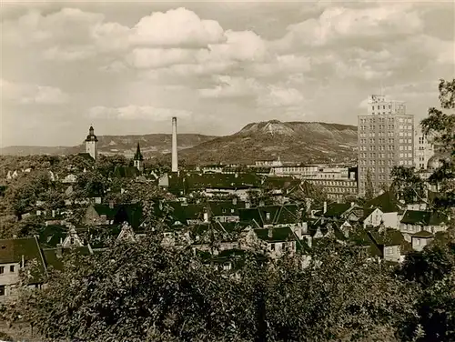 AK / Ansichtskarte 73910394 Jena__Thueringen Stadtblick mit Zeiss Hochhaus