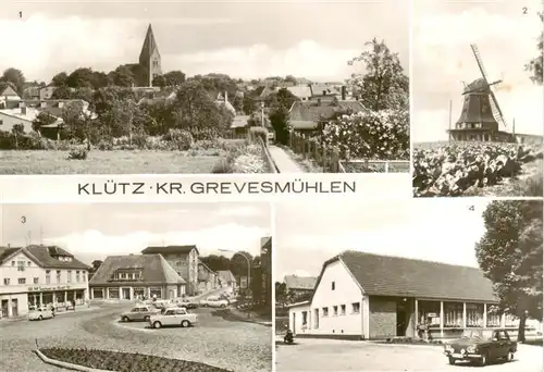 AK / Ansichtskarte  Kluetz Teilansicht Windmuehle Marktplatz HOG Kluetzer Eck