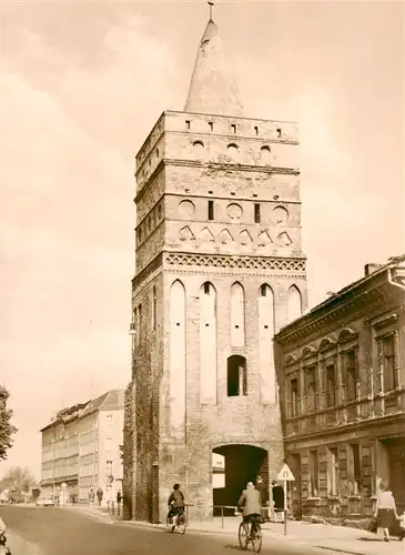 AK / Ansichtskarte  Brandenburg__Havel Rathenower Torturm