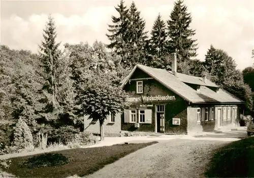 AK / Ansichtskarte  Brotterode Restaurant Waldschloesschen