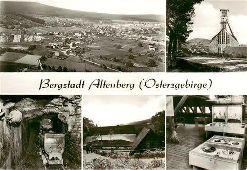 AK / Ansichtskarte  Altenberg__Osterzgebirge Arno Lippmann Schacht Bergbau Museum Vertriebsort Zinngiessarbeiten