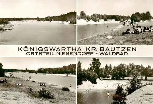 AK / Ansichtskarte  Niesendorf Waldbad Teilansichten