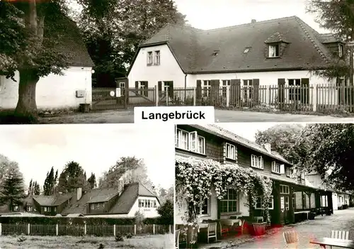 AK / Ansichtskarte  Langebrueck_Dresden HO Gaststaette Hofewiese